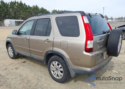 2005 Honda Cr-V Se из США, поврежденный, VIN SHSRD78955U325851